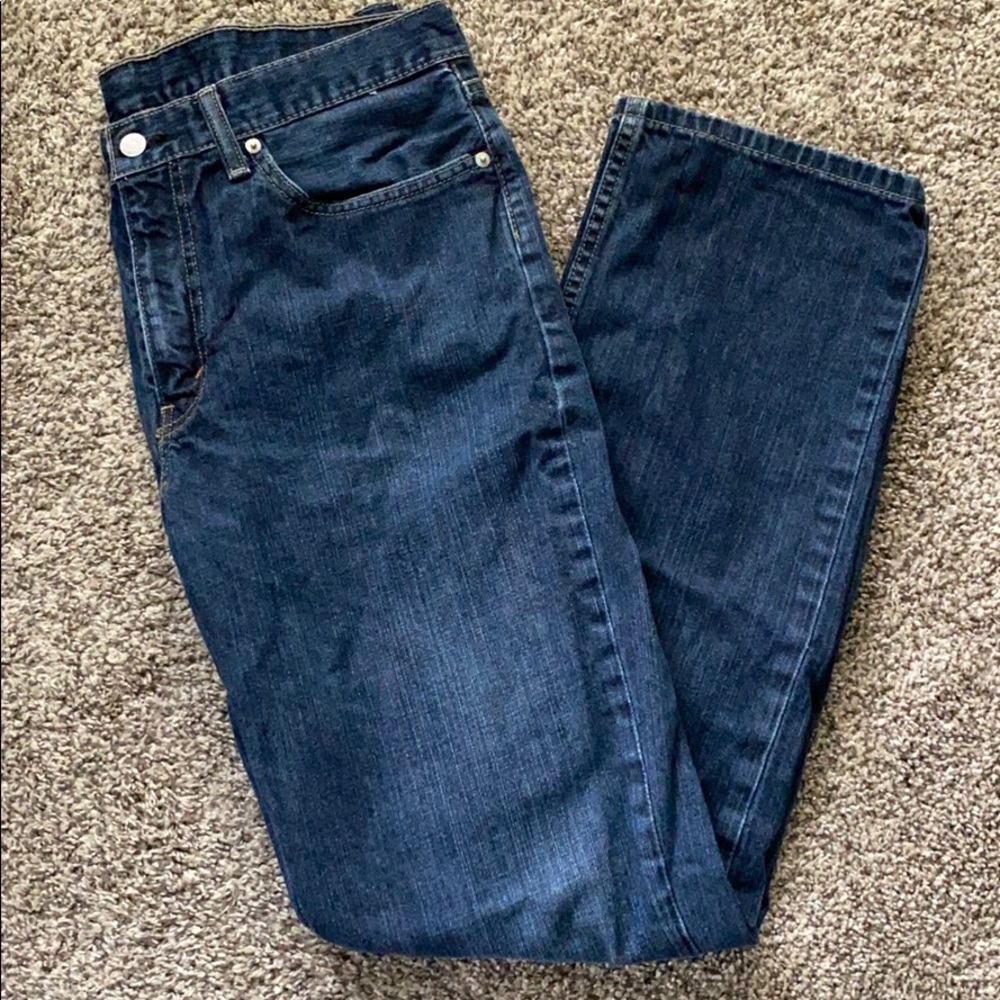 Levi Men’s Dark Wash Jeans